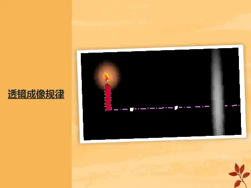 凸透镜、凹透镜成像规律光路图(简单易懂)