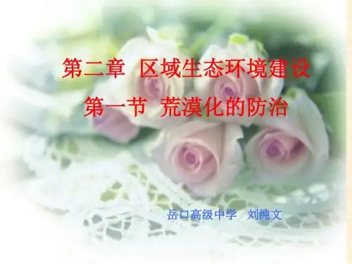 荒漠化的防治ppt7 人教课标版