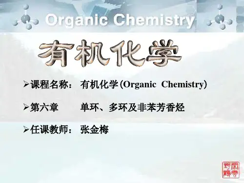 有机化学单环、多环及非苯芳香烃