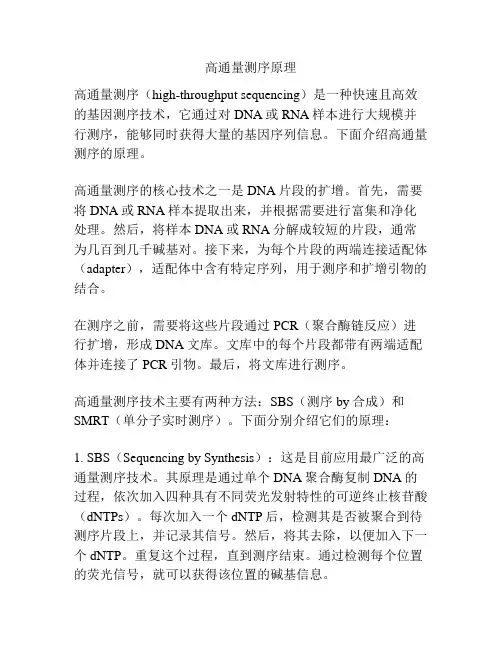 高通量测序原理
