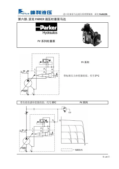 进口柱塞泵马达液压原理图集锦 之6  派克PARKER