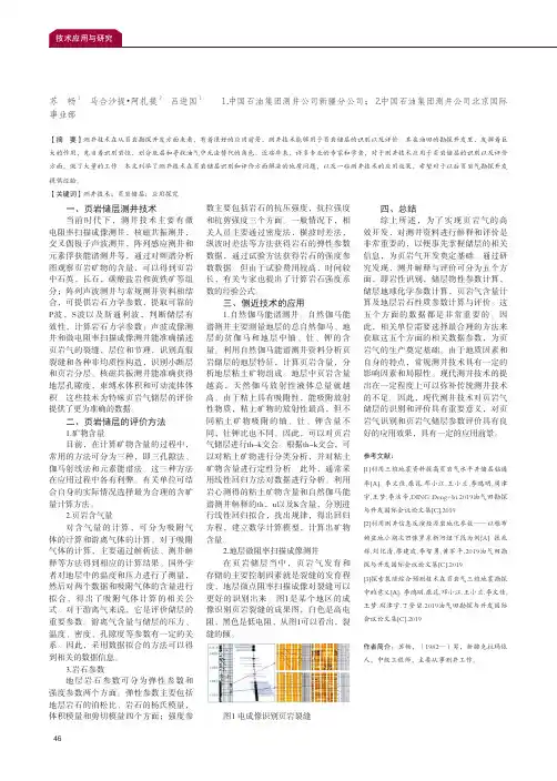 基于测井技术在页岩储层中的评价与应用探究