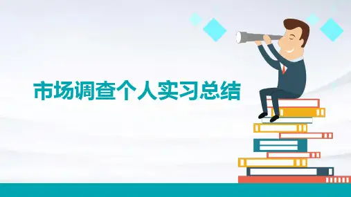 市场调查个人实习总结