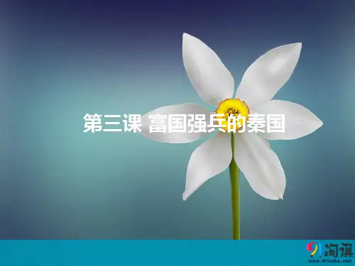 课件2：第3课 富国强兵的秦国 