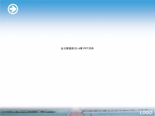企业管理咨询1-4章 PPT课件