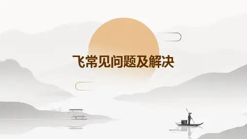 飞常见问题及解决