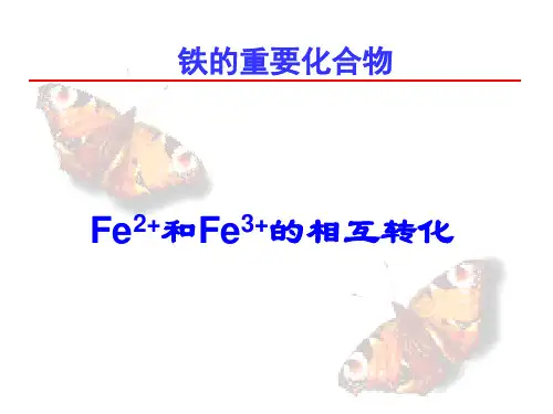铁的重要化合物-PPT课件