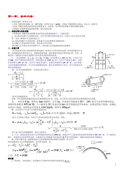 传热学——精选推荐