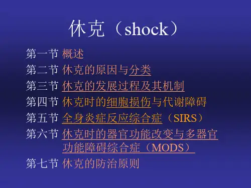 休克(病理生理)