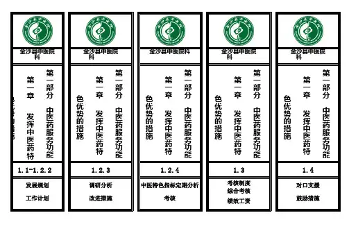 二三级中医院评审所需文件盒