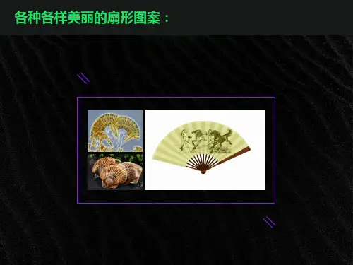 六年级数学上册第五单元扇形课件