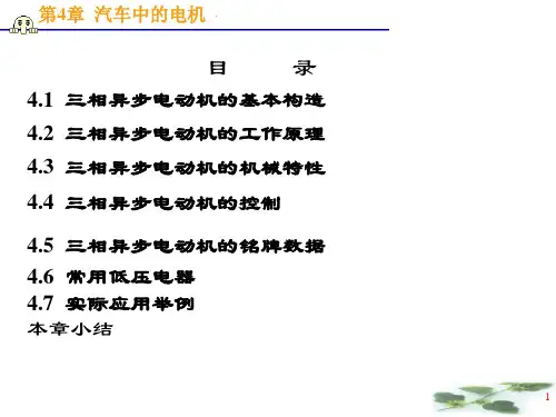第4章 三相异步电动机及控制讲解