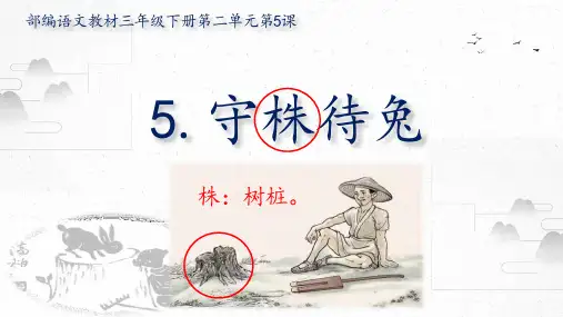 《守株待兔》课件(共36张PPT)