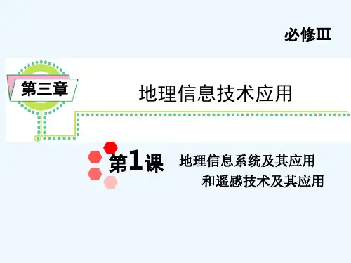 地理信息技术应用复习 PPT课件