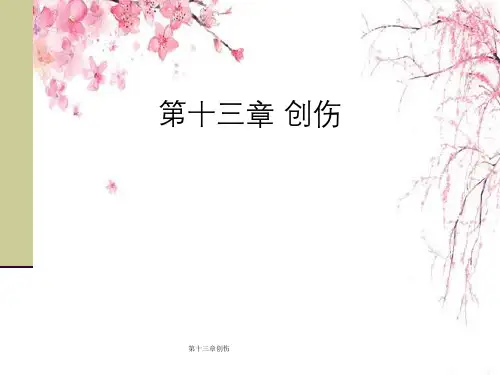 第十三章创伤