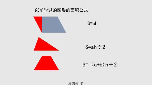 圆的面积教学课件PPT课件