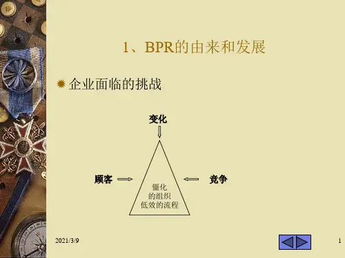 BPR流程优化培训教材PPT课件