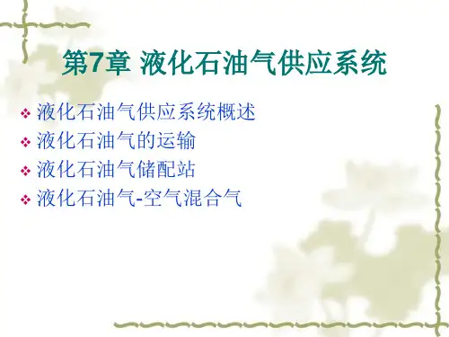 液化石油气供应系统