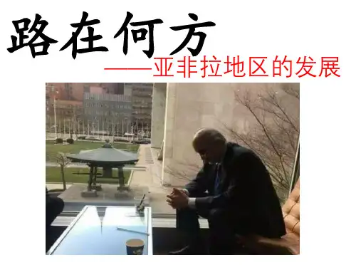 人教版九年级下册历史与社会：第四课 亚非拉地区的发展(2)