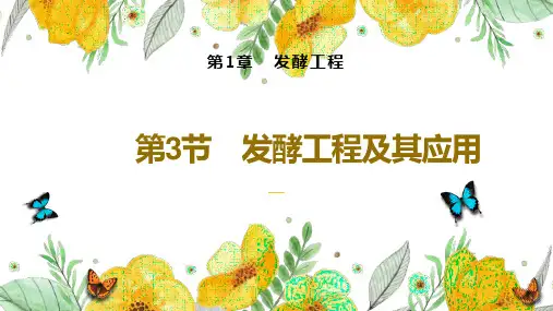 【生物】发酵工程及其应用 2023-2024学年高二生物同步说课课件(人教版2019选择性必修3)