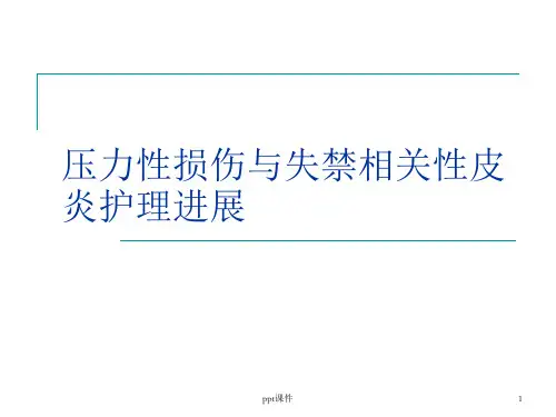 压力性损伤与失禁相关性皮炎  ppt课件