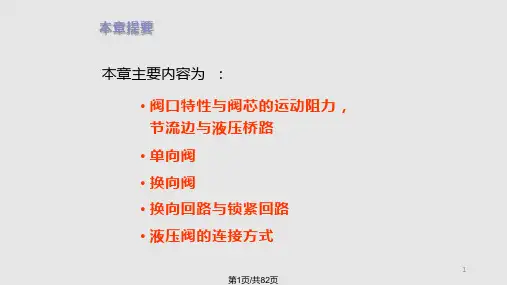 液压方向控制阀PPT课件
