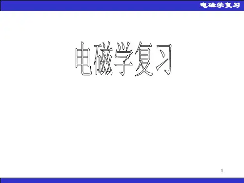 大学物理电磁学ppt课件