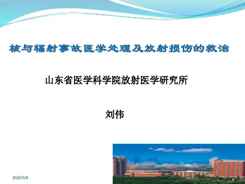核与辐射事故医学处理及放射损伤救治