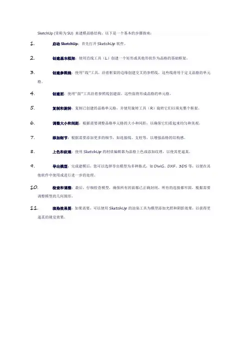 su建晶格