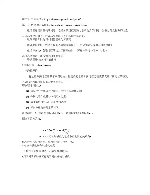 塔板理论