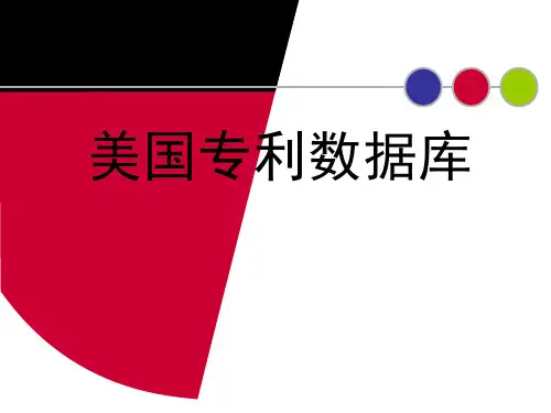 美国专利数据库