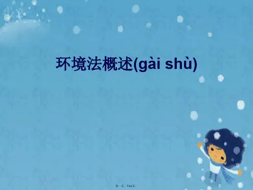 环境法概述