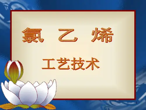 乙烯法VCM全部资料(唐亮)