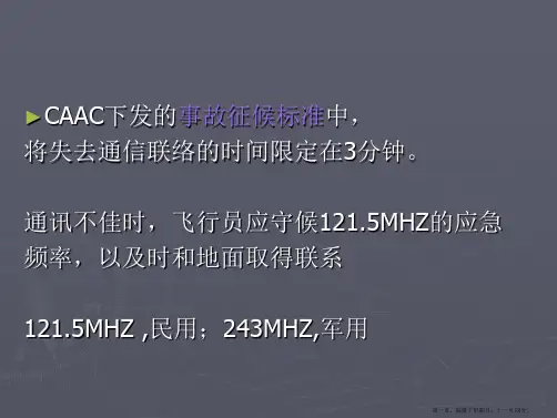ATA23 Introduction-NG飞机通讯系统简介