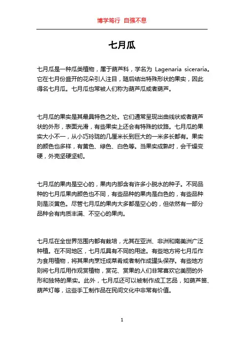 七月瓜_精品文档