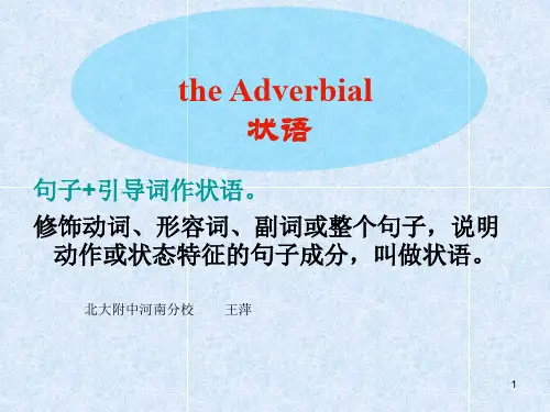 状语从句重点难点(公开课)ppt课件