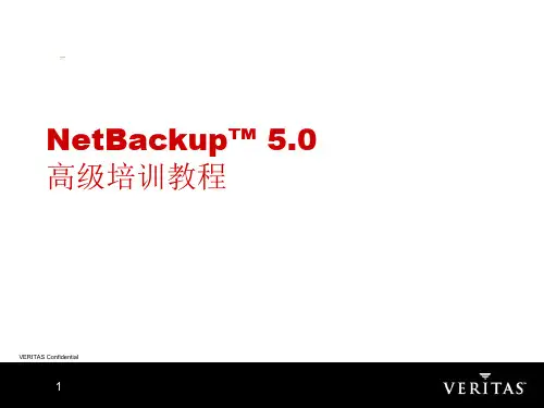 NetBackup高级培训教程