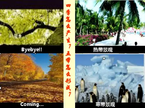 湘教版高中地理必修一第一章第三节《地球的运动》优质课件 (共30张PPT)