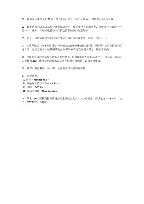 橄榄球场地