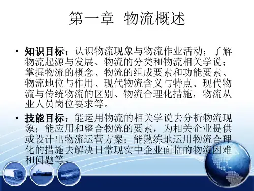 第一章 物流概述
