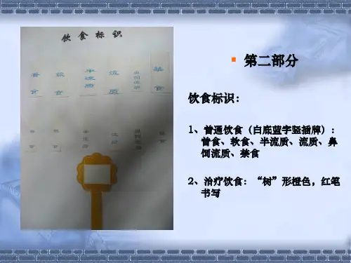 护理标识模板