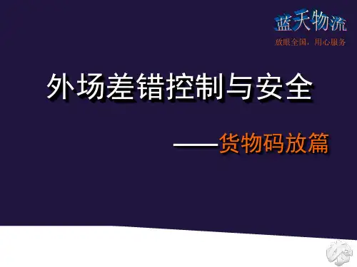 货物码放篇