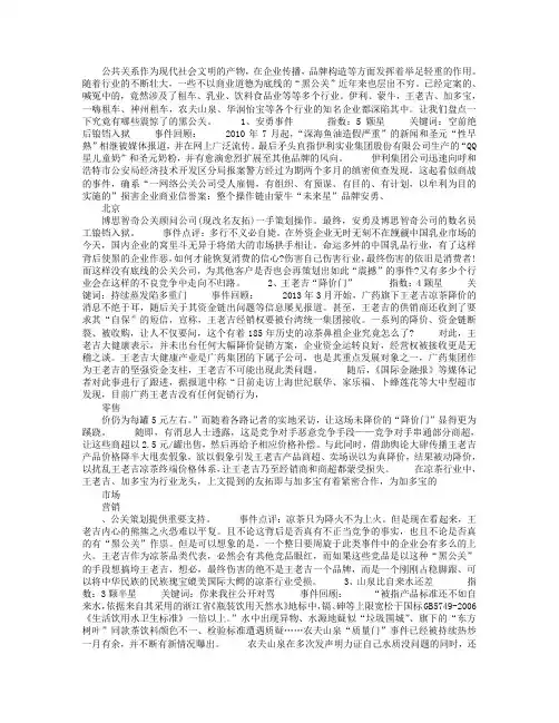 盘点那些震惊了的“黑公关”