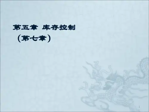 库存管理ppt课件