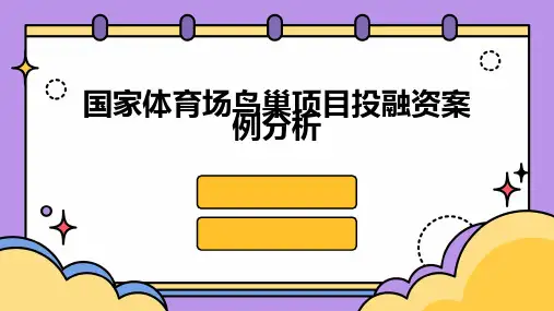 国家体育场鸟巢项目投融资案例分析
