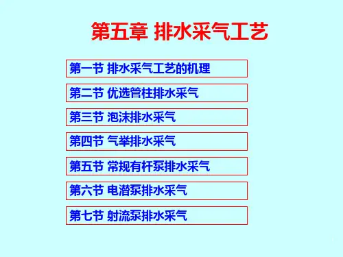 排水采气工艺ppt课件