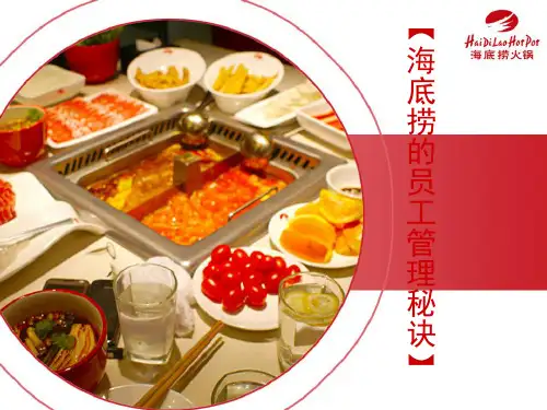 海底捞案例分析[优质ppt]