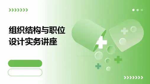 组织结构与职位设计实务讲座