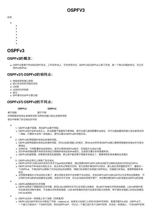 OSPFV3