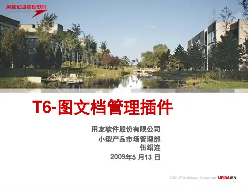 用友T6-图文档管理插件培训PPT